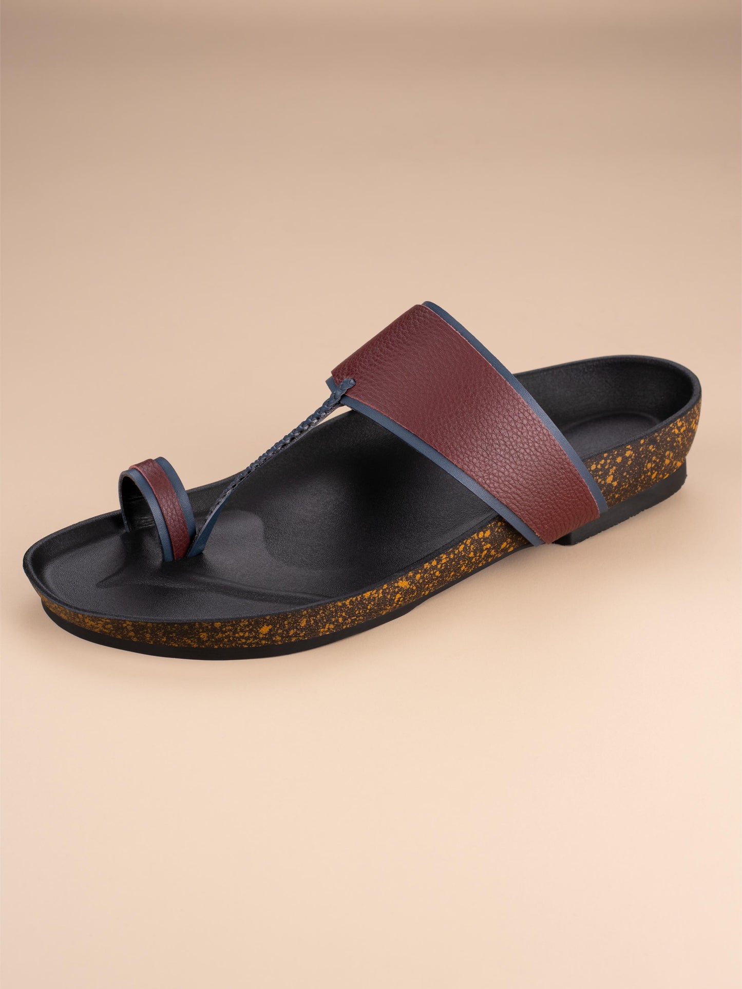 Zeus - Burgundy Navy Blue
