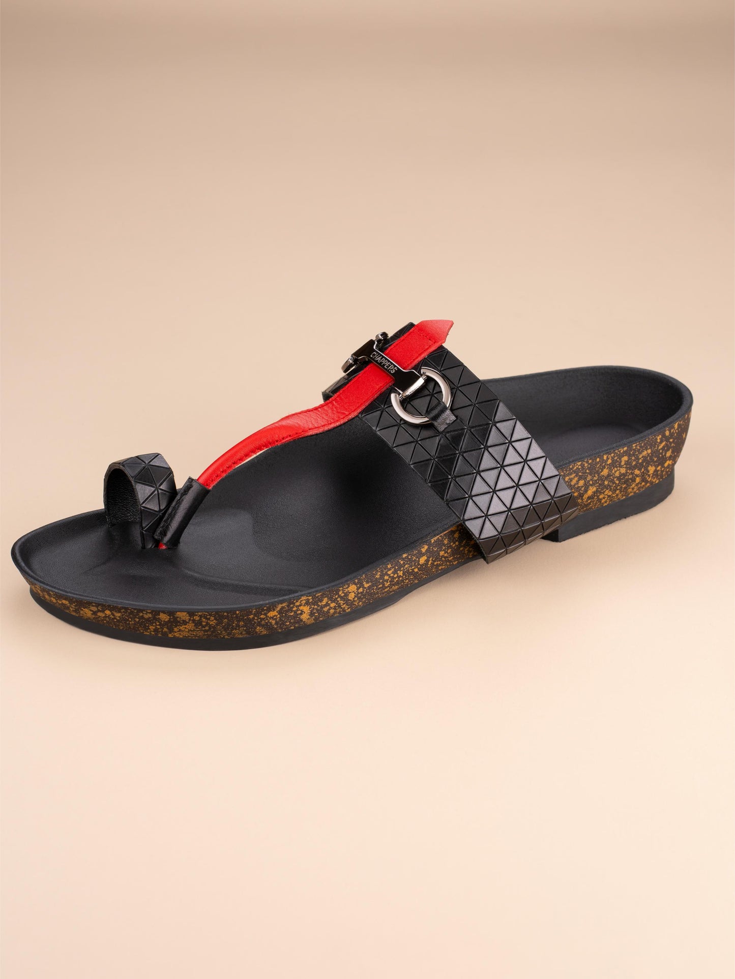 Splash - Black Croc Red