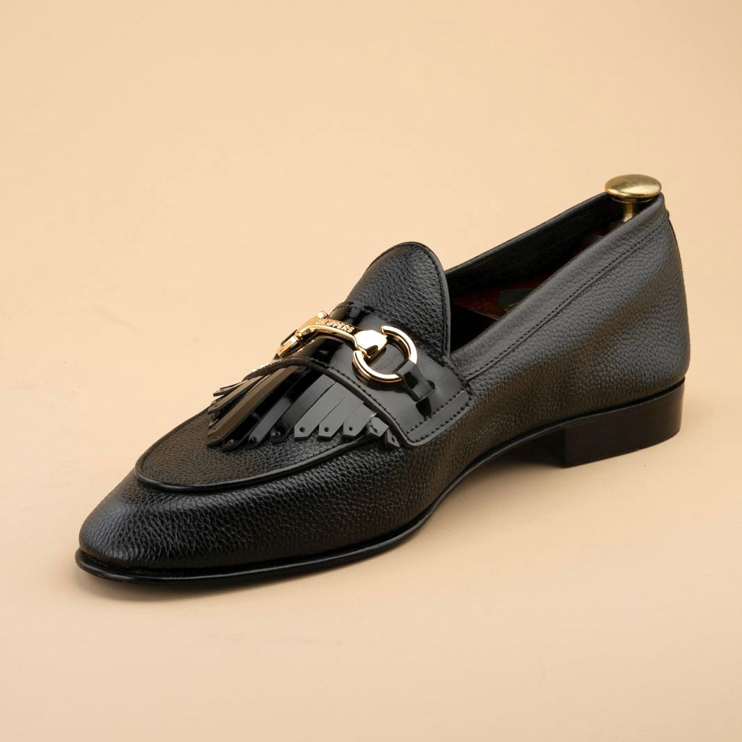 Belgians - Black Tuxedo Loafers