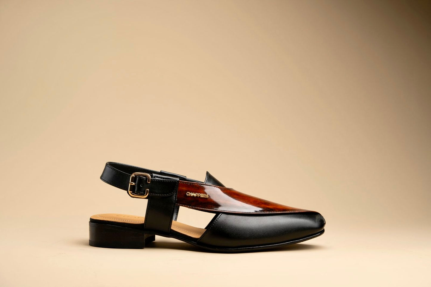 Pathani - Cognac and black