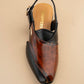 Pathani - Cognac and black
