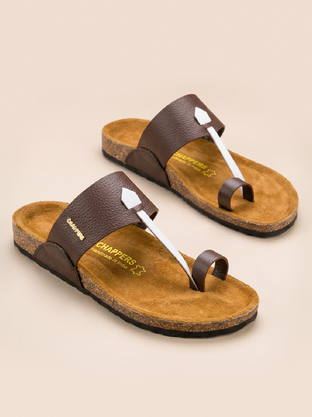 Corkies Blades New Dark Brown/White