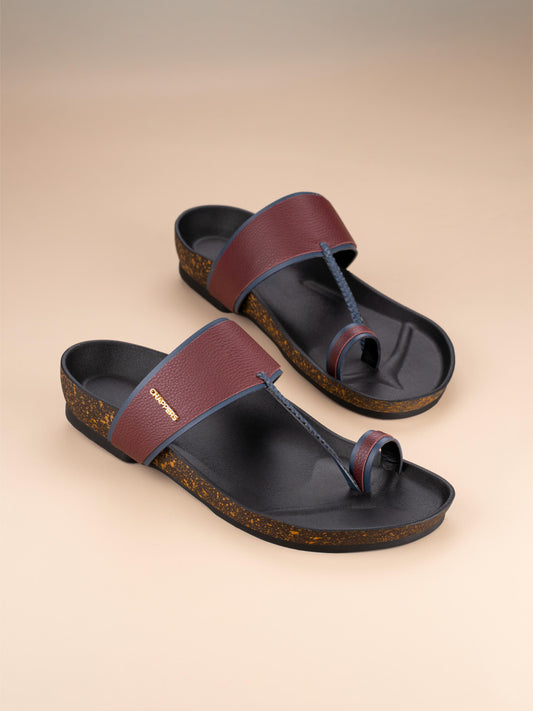 Zeus - Burgundy Navy Blue