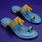 Royal Blue - Yellow