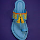 Royal Blue - Yellow