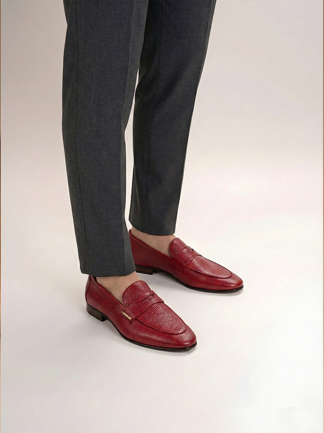 Belgian Loafers/Red