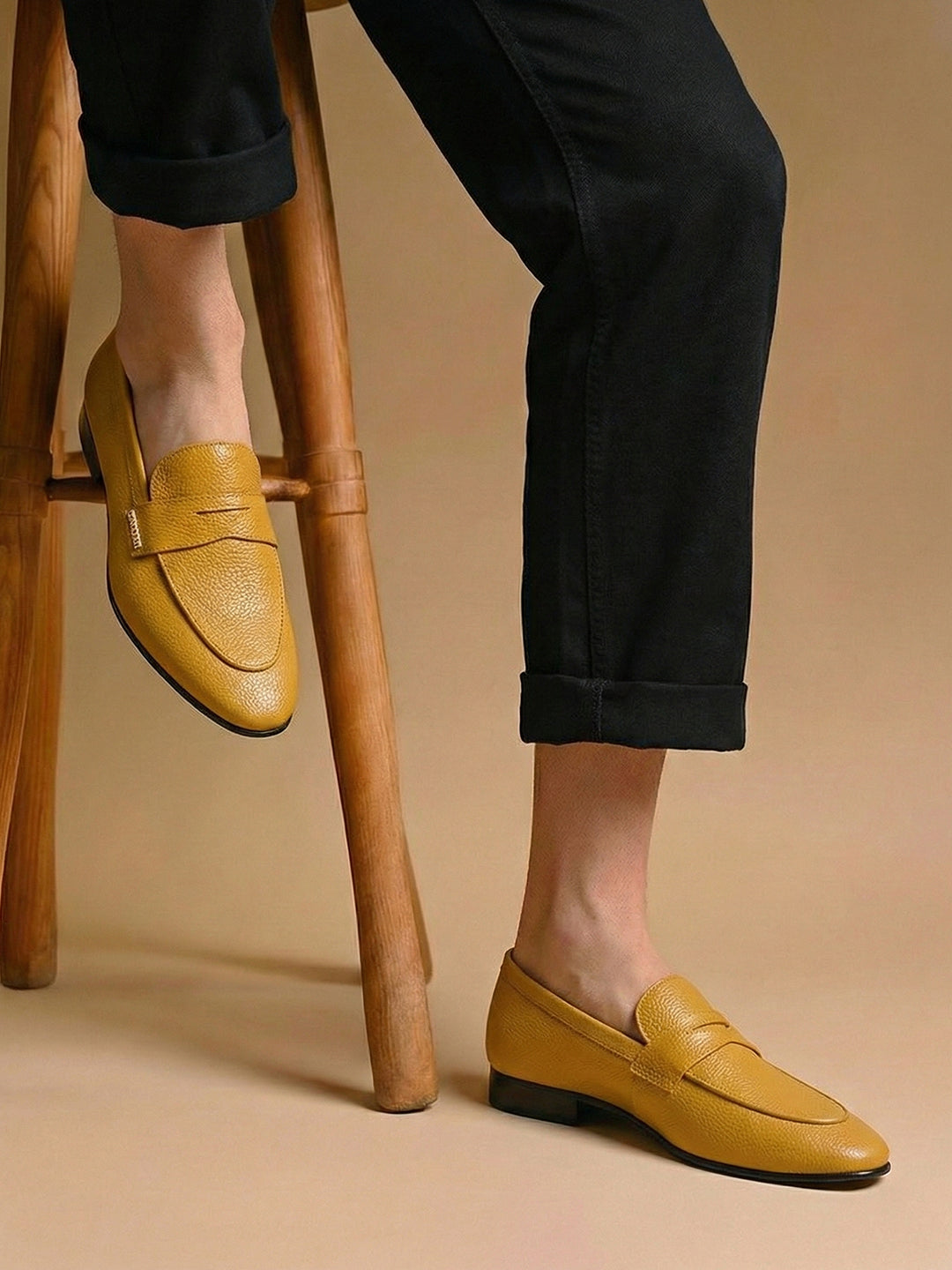 Belgian Loafers/Mustard