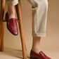 Belgian Loafers/Red