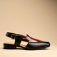 Pathani - Cognac and black