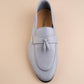 Belgian Loafers-Powder Blue