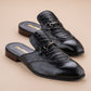 Mule Black Croc