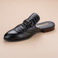 Mule Black Croc