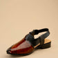 Pathani - Cognac and black