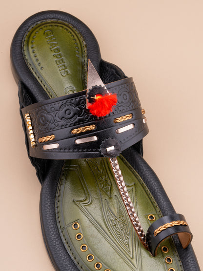 Emperor - Olive & Black