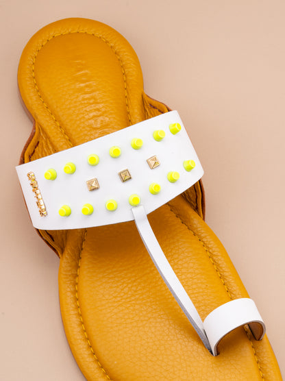 Bali - White & Yellow