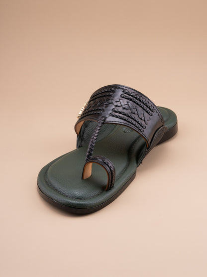 New Zora - Black & Bottle green