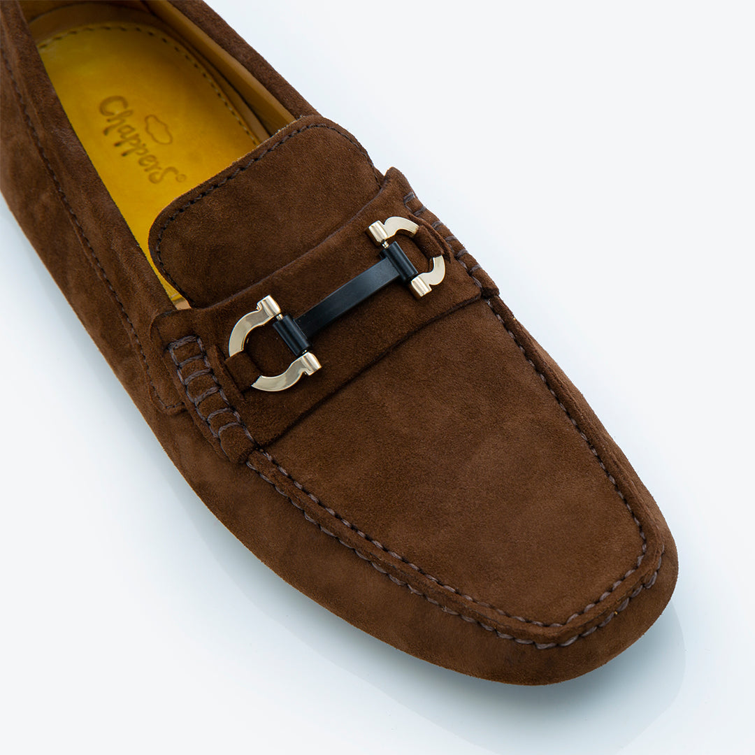 Django- Caramel Brown Suede