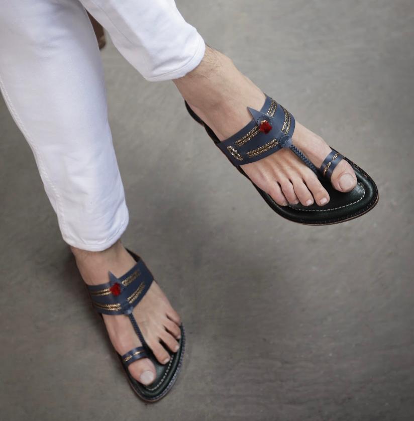 Zora-Navy Blue/Bottle Green