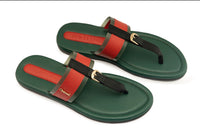 T-Sling - Bottle green/Red