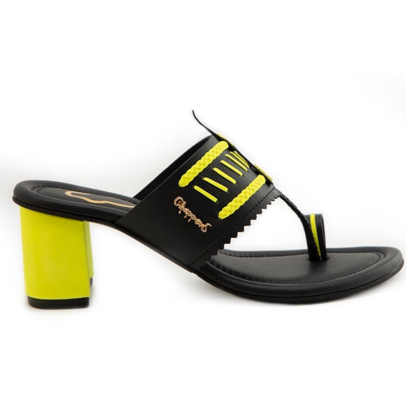 Chloe - Black/Neon