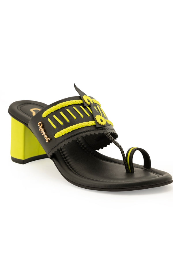Chloe - Black/Neon