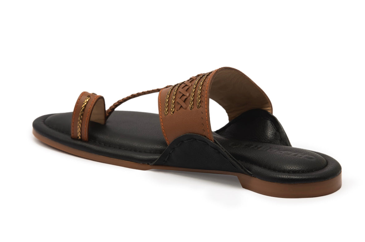 Zora - Black/Tan