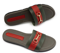 Fraser - Dust grey/Red